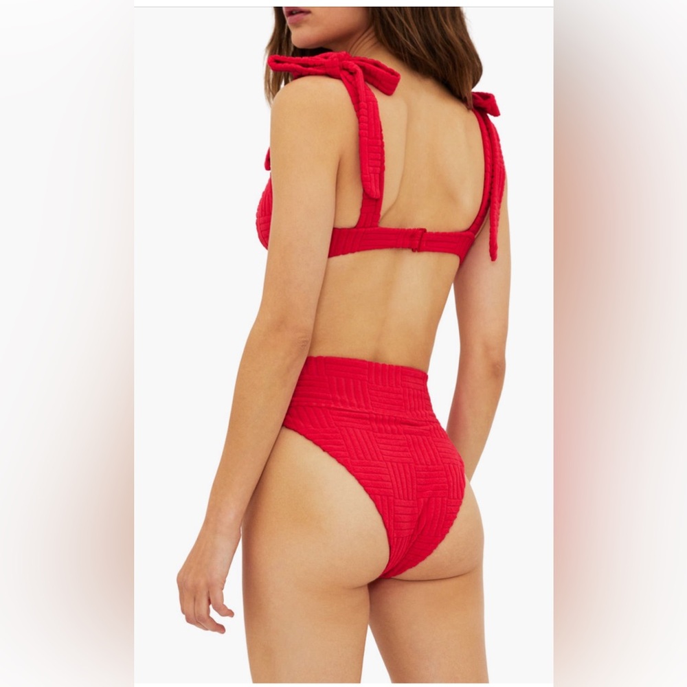 Beach Riot Red Bikini - Picture 3 of 9